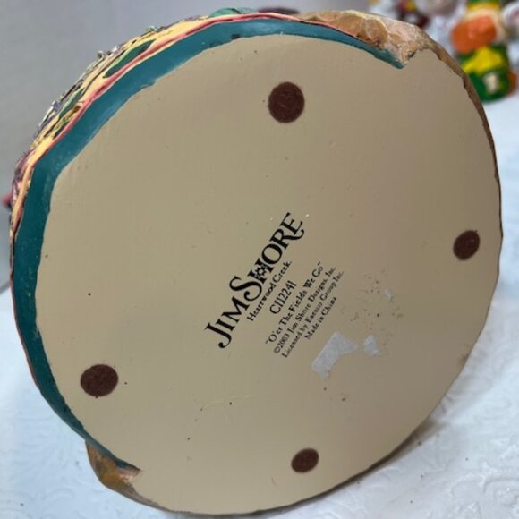 Jim Shore Tabletop Santa 2003 Figurine "O'er The Fields We Go" Sheep 10.5"x5" - Picture 12 of 16